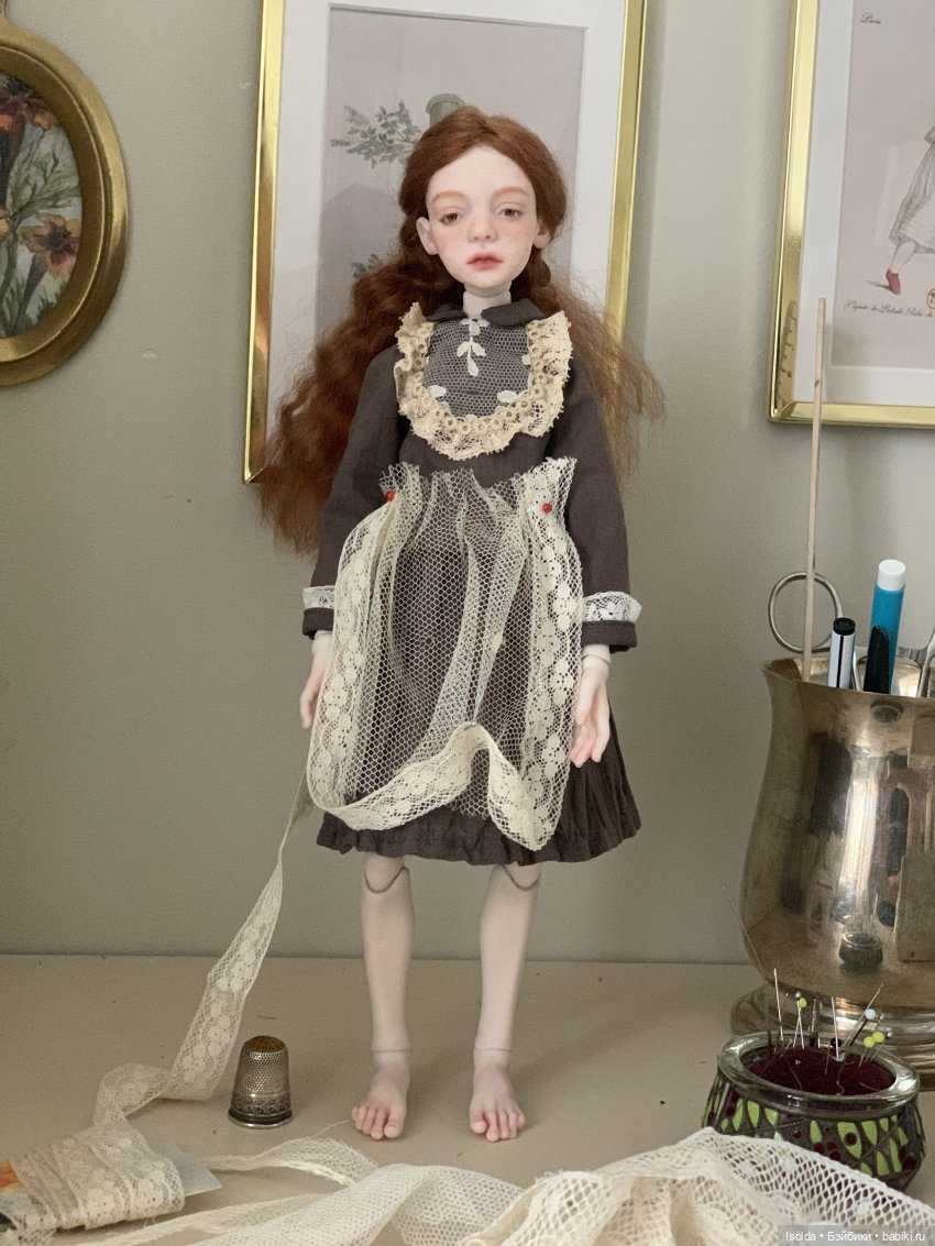 Играем в старину с Ptichka art dolls