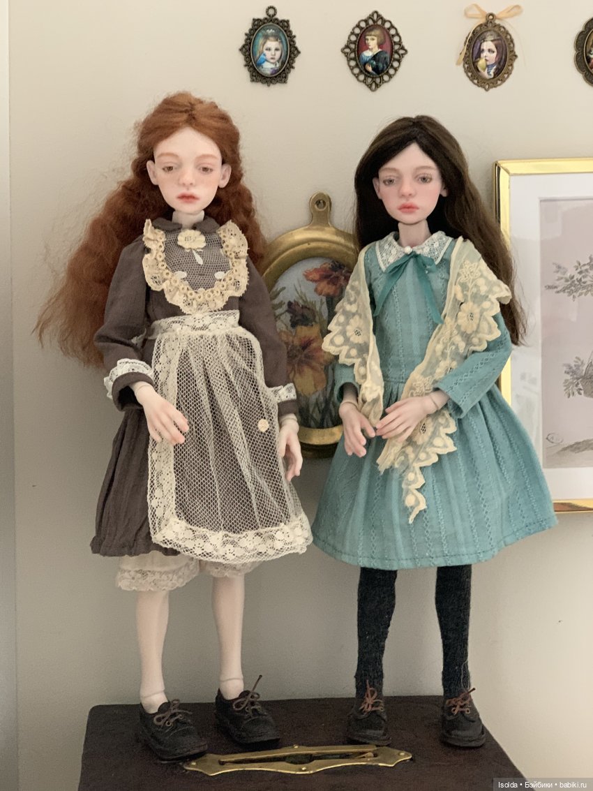 Играем в старину с Ptichka art dolls (фото 5)