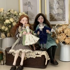 Играем в старину с Ptichka art dolls