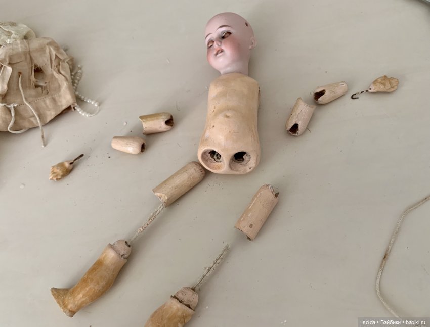 Из Золушки - в любимицу — Антикварные куклы Armand Marseille (AM): молд 390 (фото 7)