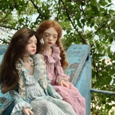 Бохо платья для Птичек (Ptichka art dolls)