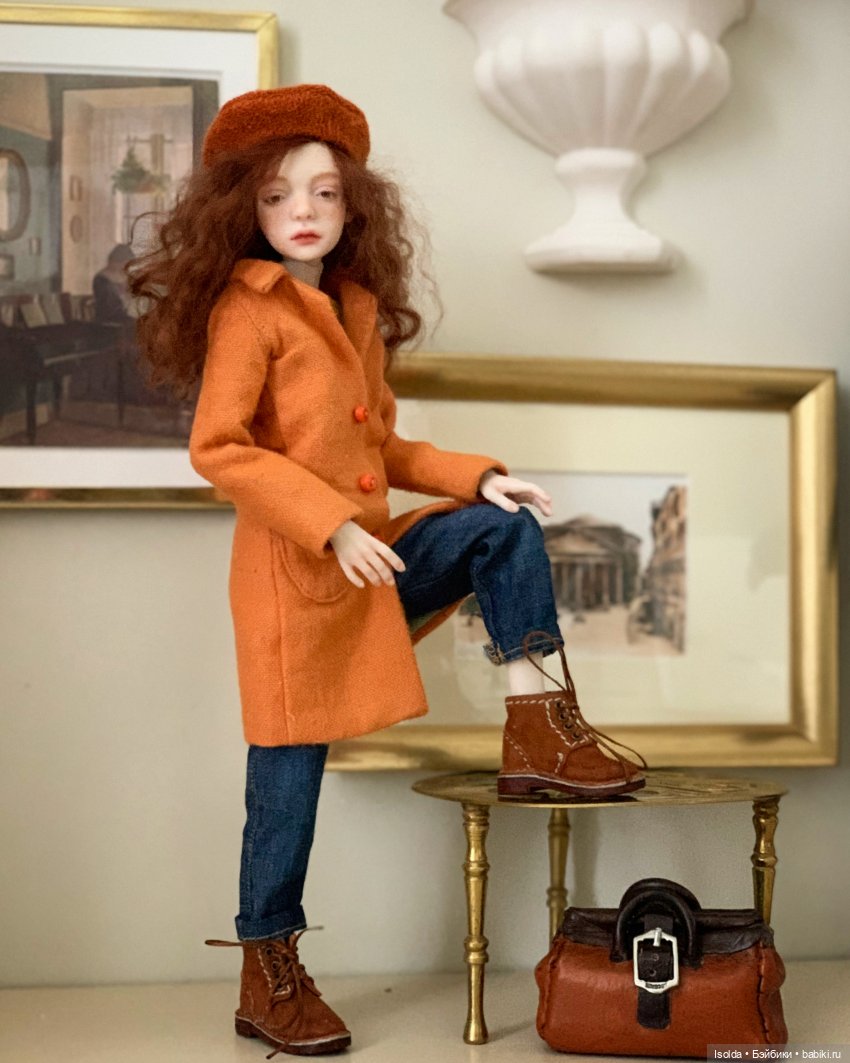 Пальтишки для Лоры и Ребекки (Ptichka art dolls) (фото 5)