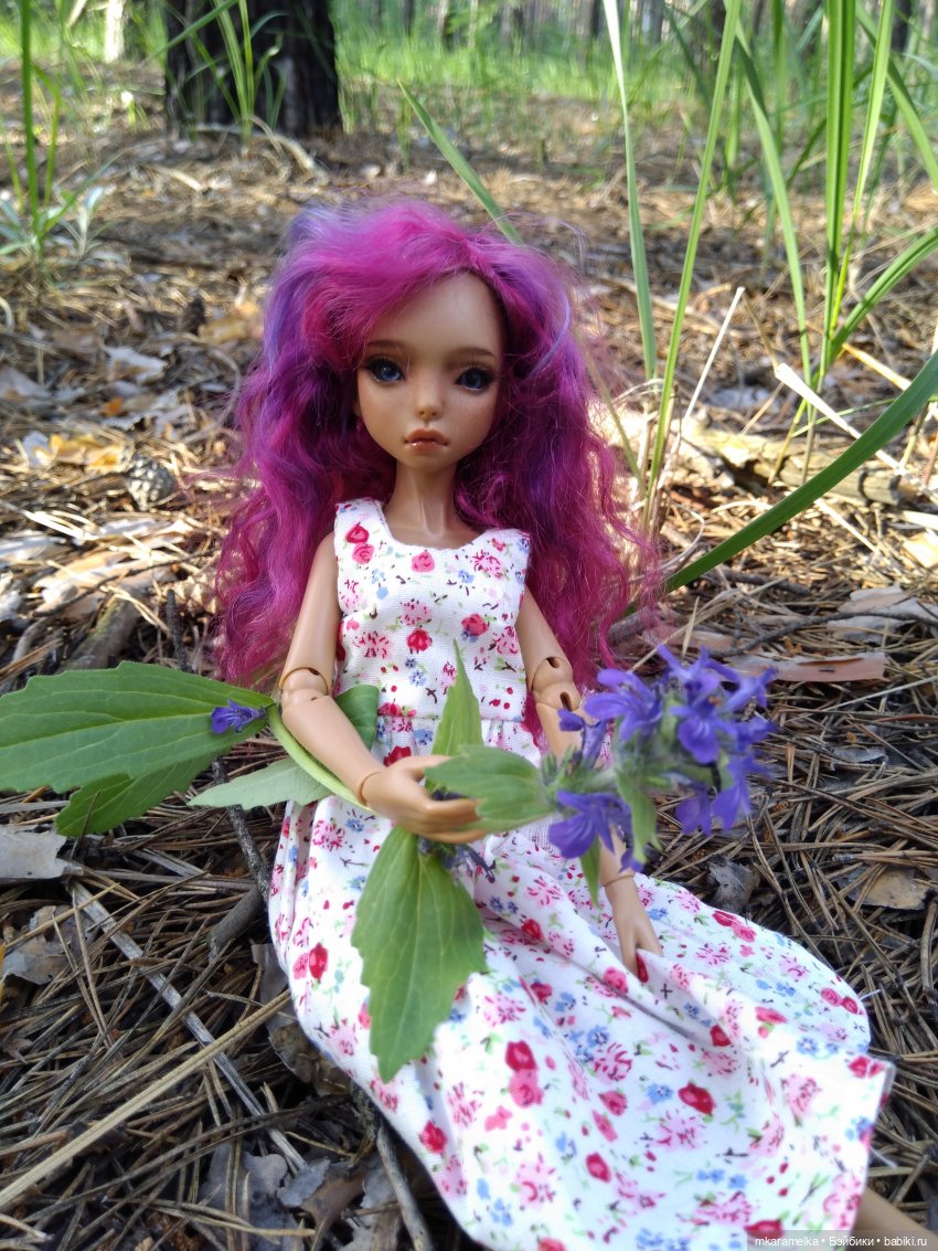 Прогулки с куклами - земляника (фото 2)