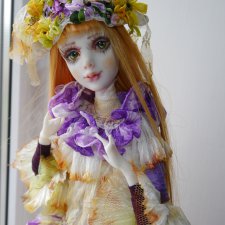 Куколка ручной работы Аида Людмилы Непомнящей