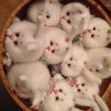 Ляпсики - игрушки вязанные спицами