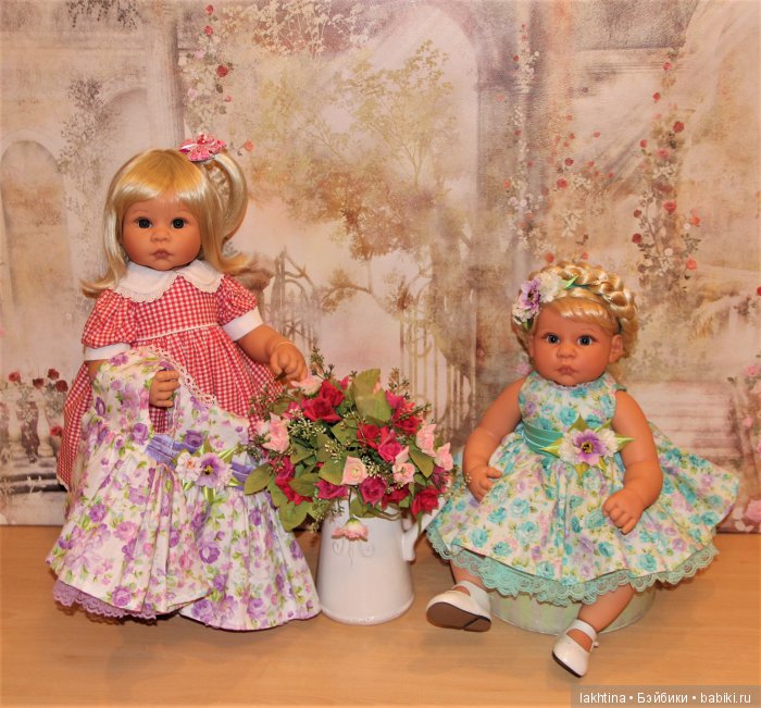 Лёля (Charming) и Алёнка (Rapunzel)