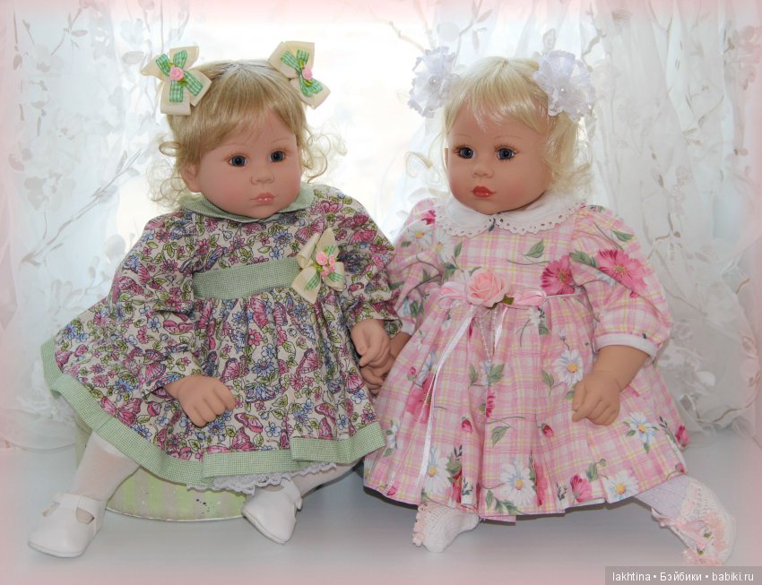 Любовь к близнецам — Домашние коллекции кукол: фото собраний