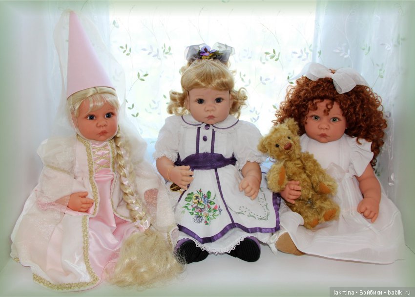 Три сестрёнки "свитлипсинки" - Теддичка, Фиалка и Рапунцель (фото 3)