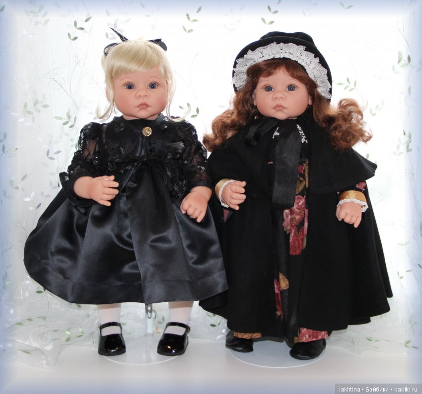 Моя коллекция кукол Lee Middleton. Часть 5. Две дамы в чёрном - "Маленькая сестра Сара" и "Викторианская Роза" (фото 2)