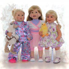 Смешная девчонка. Длинный-предлинный рассказ о куклах «Ballet Class», «Hop Scotch», «Butterfly Dreamer», «Petals & Posies» и «Pajama Party»