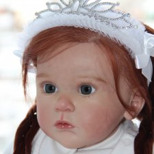 Новые фото! Яркая Анна-Мария - кукла-реборн из молда Mattia от Gudrun Legler