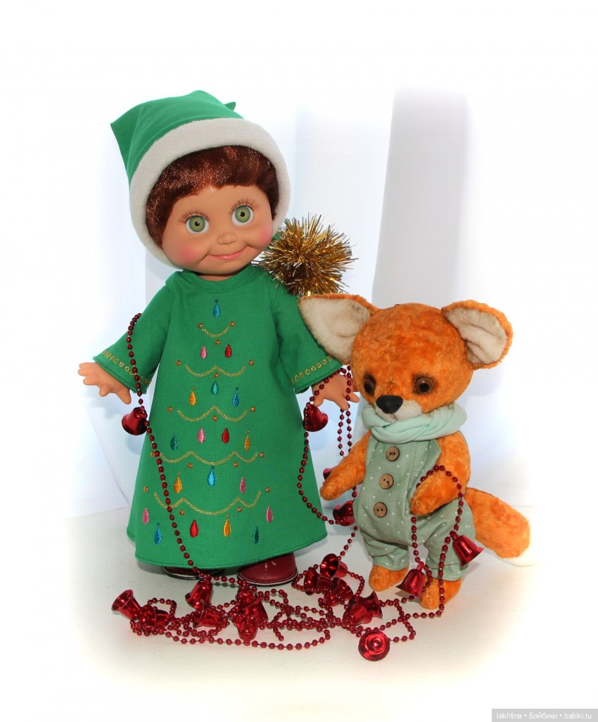 Куклы Galoob Baby Face поздравляют с рождеством (фото 4)