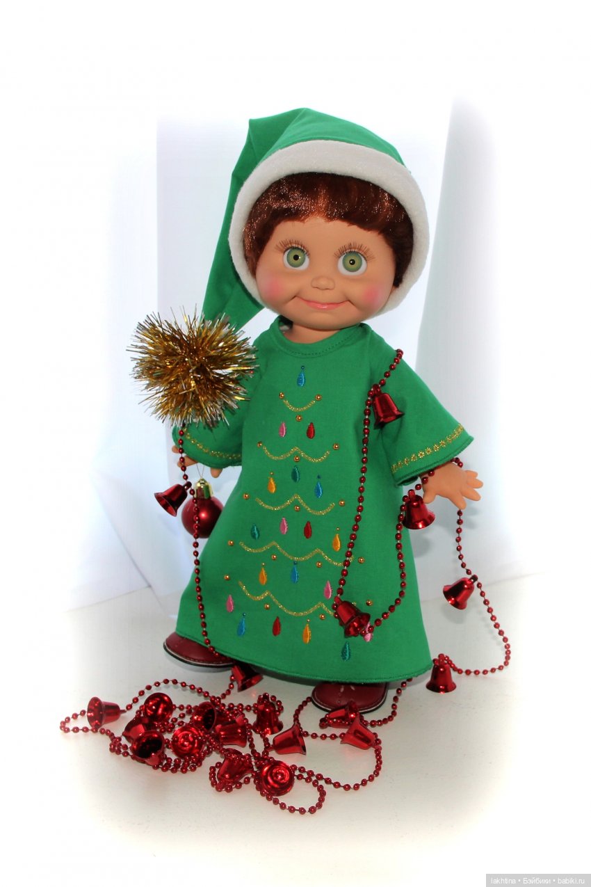 Куклы Galoob Baby Face поздравляют с рождеством (фото 3)
