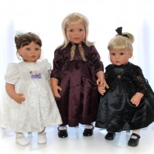 Сара, Кристин и Александра. Куклы Lee Middleton