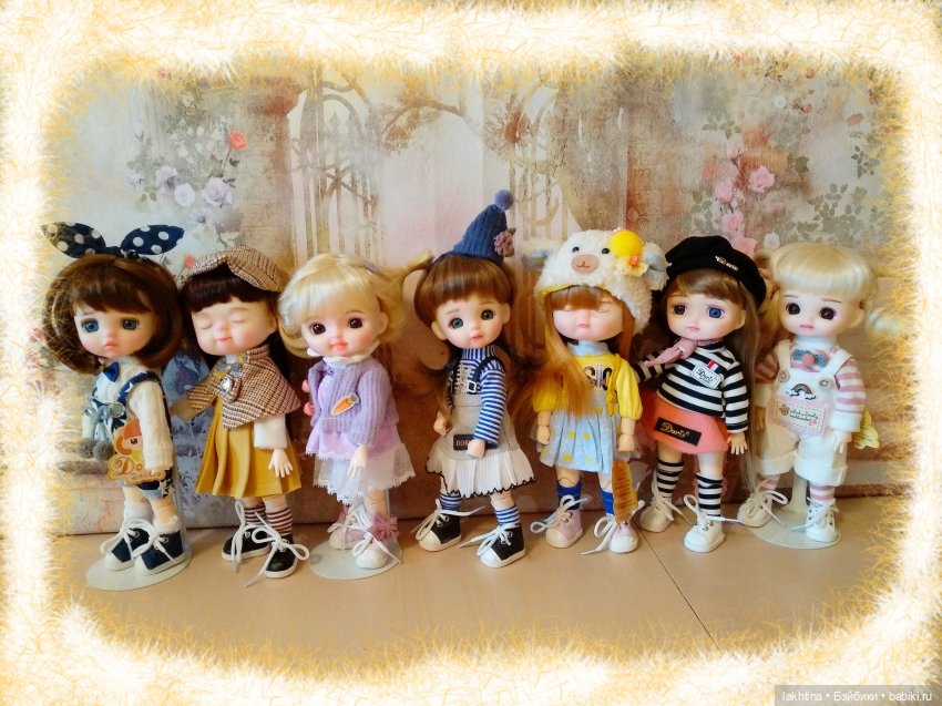 Счастливое число семь — Разные шарнирные куклы (не БЖД): редкие