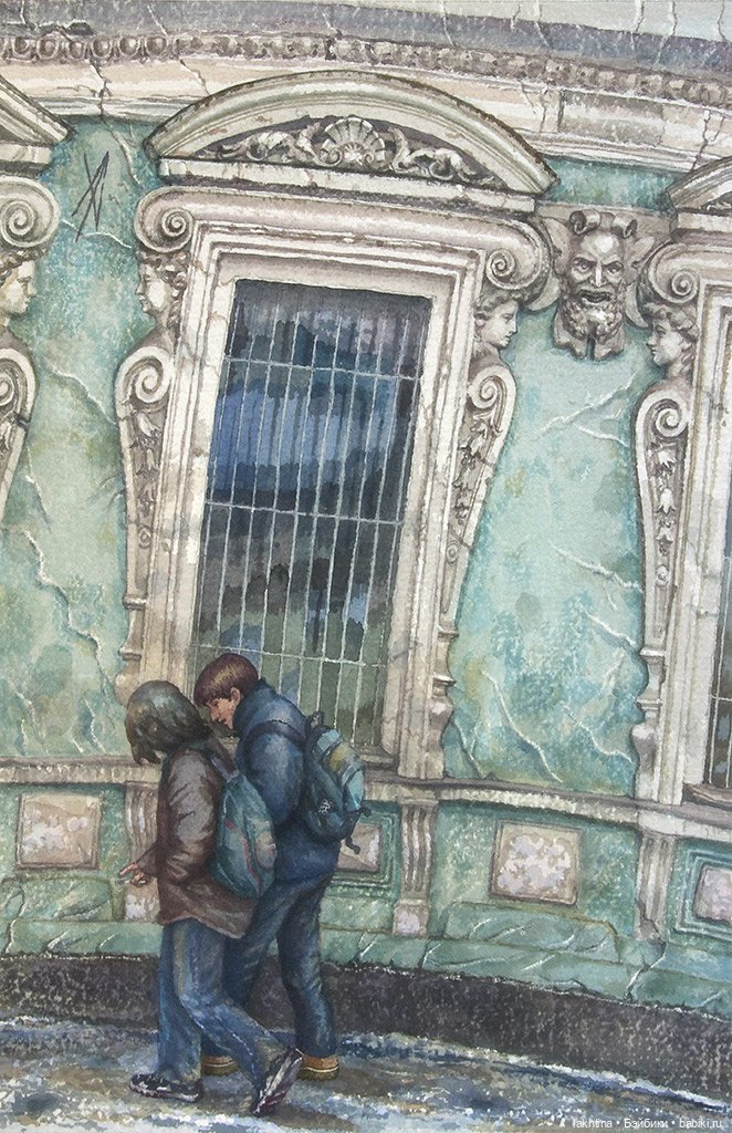 Переулки Москвы глазами Алёны Дергилёвой