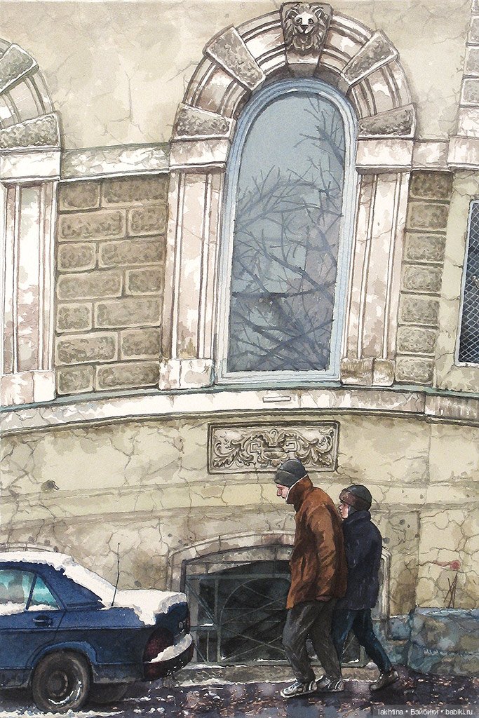 Переулки Москвы глазами Алёны Дергилёвой