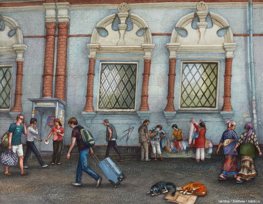 Переулки Москвы глазами Алёны Дергилёвой