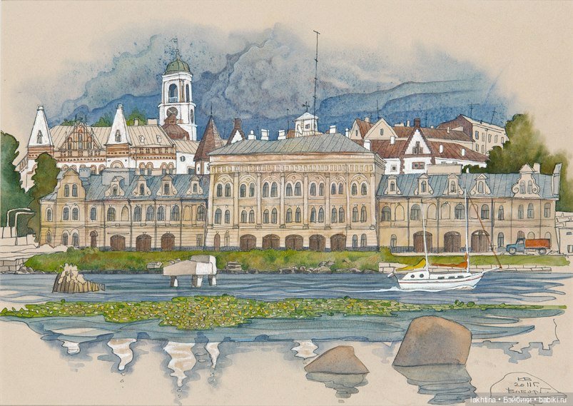 Акварельные питерские сказки Владимира Колбасова (фото 8)