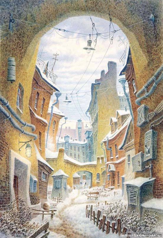 Акварельные питерские сказки Владимира Колбасова