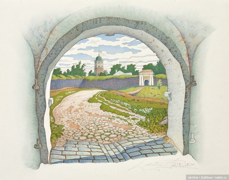 Акварельные питерские сказки Владимира Колбасова (фото 5)