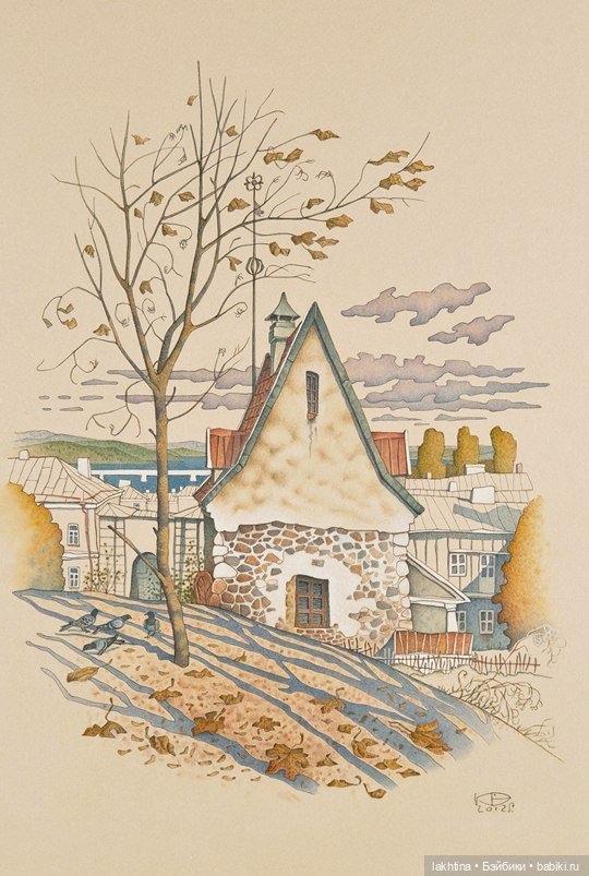 Акварельные питерские сказки Владимира Колбасова (фото 10)