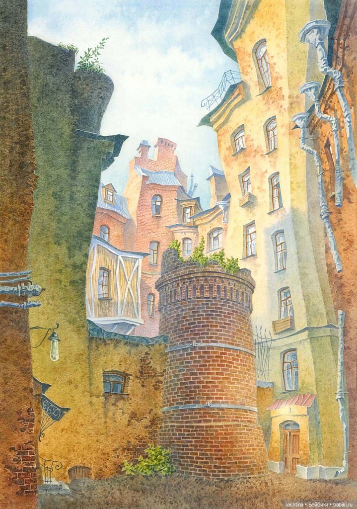 Акварельные питерские сказки Владимира Колбасова (фото 3)