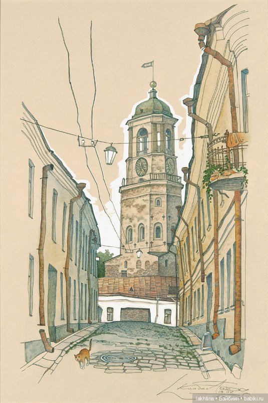 Акварельные питерские сказки Владимира Колбасова