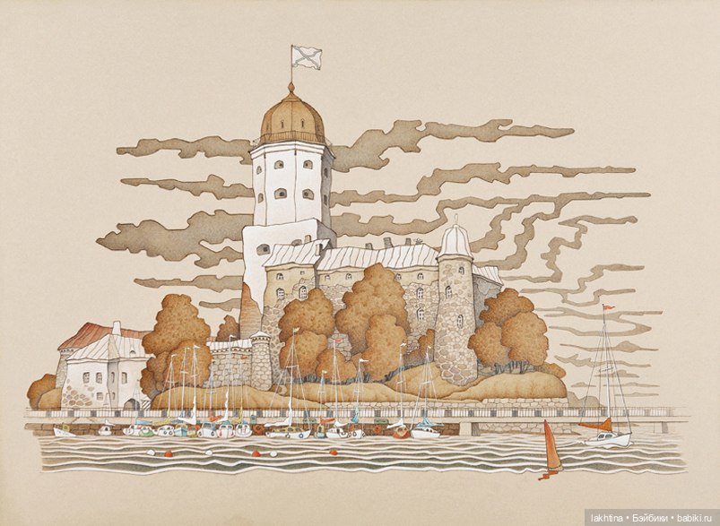 Акварельные питерские сказки Владимира Колбасова (фото 7)