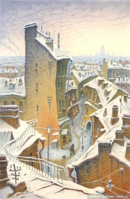 Акварельные питерские сказки Владимира Колбасова