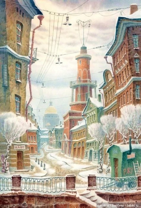 Акварельные питерские сказки Владимира Колбасова