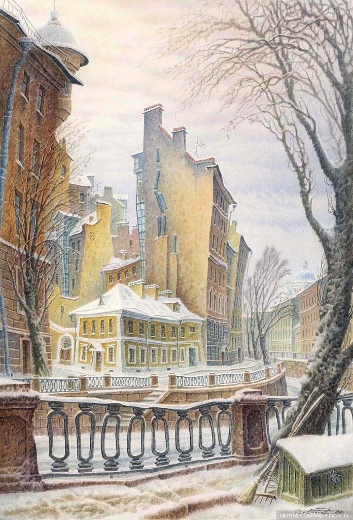 Акварельные питерские сказки Владимира Колбасова