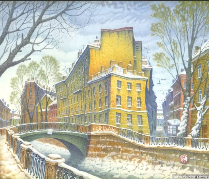 Акварельные питерские сказки Владимира Колбасова