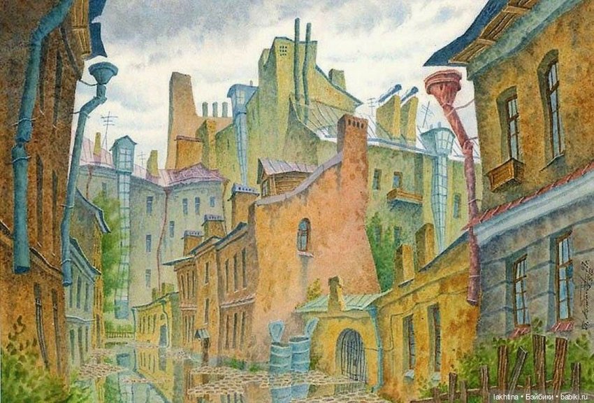Акварельные питерские сказки Владимира Колбасова