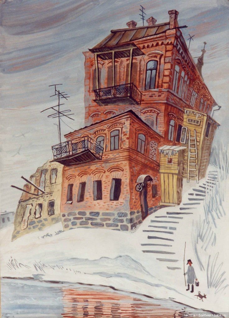 Нарисованный Екатеринбург Алексея Рыжкова