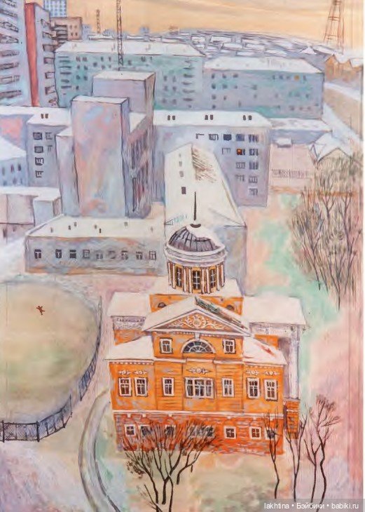 Нарисованный Екатеринбург Алексея Рыжкова