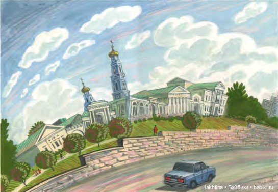 Нарисованный Екатеринбург Алексея Рыжкова