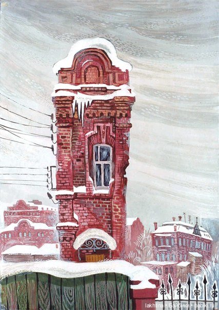 Нарисованный Екатеринбург Алексея Рыжкова Часть вторая