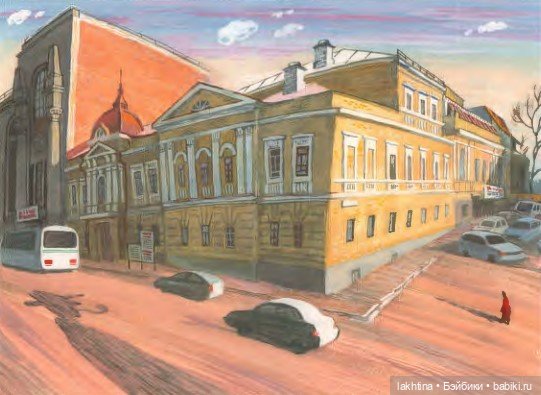 Нарисованный Екатеринбург Алексея Рыжкова