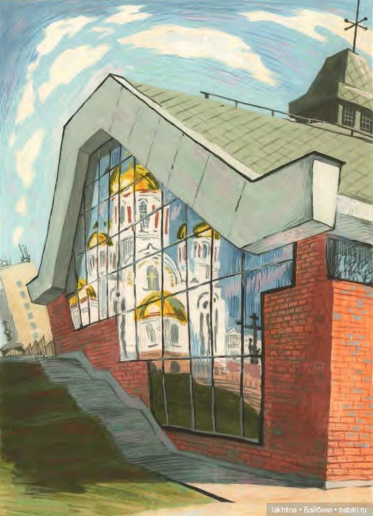 Нарисованный Екатеринбург Алексея Рыжкова