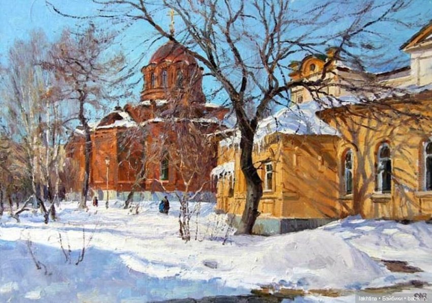 Дивный свет на картинах Алексея Ефремова