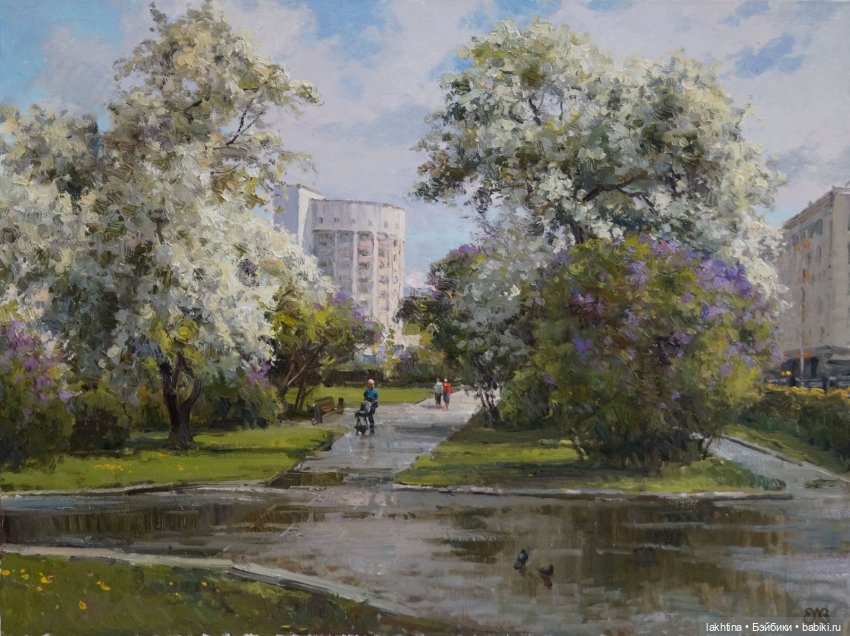 Дивный свет на картинах Алексея Ефремова