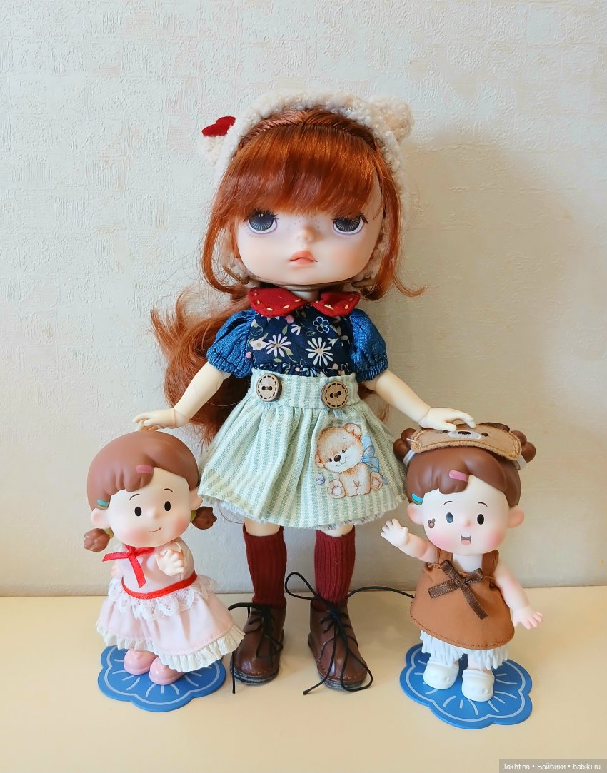 Мишка - девочка-мультик — Коллекционные фигурки и арт (фото 5)