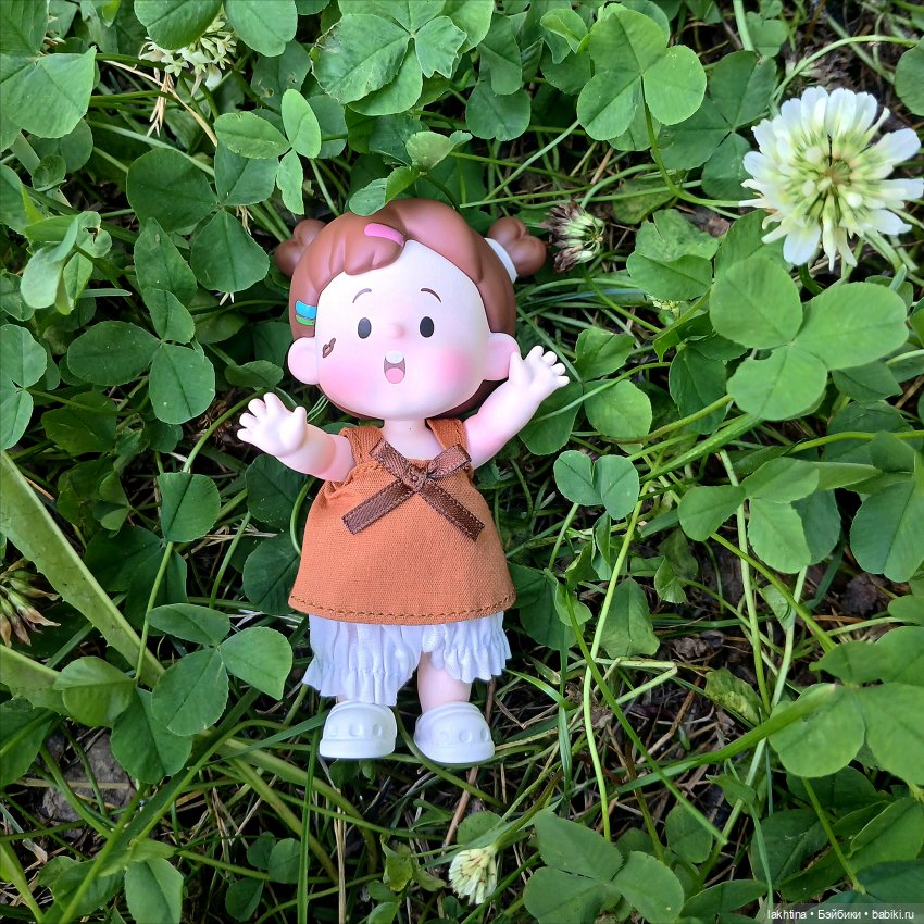 Мишка - девочка-мультик — Коллекционные фигурки и арт