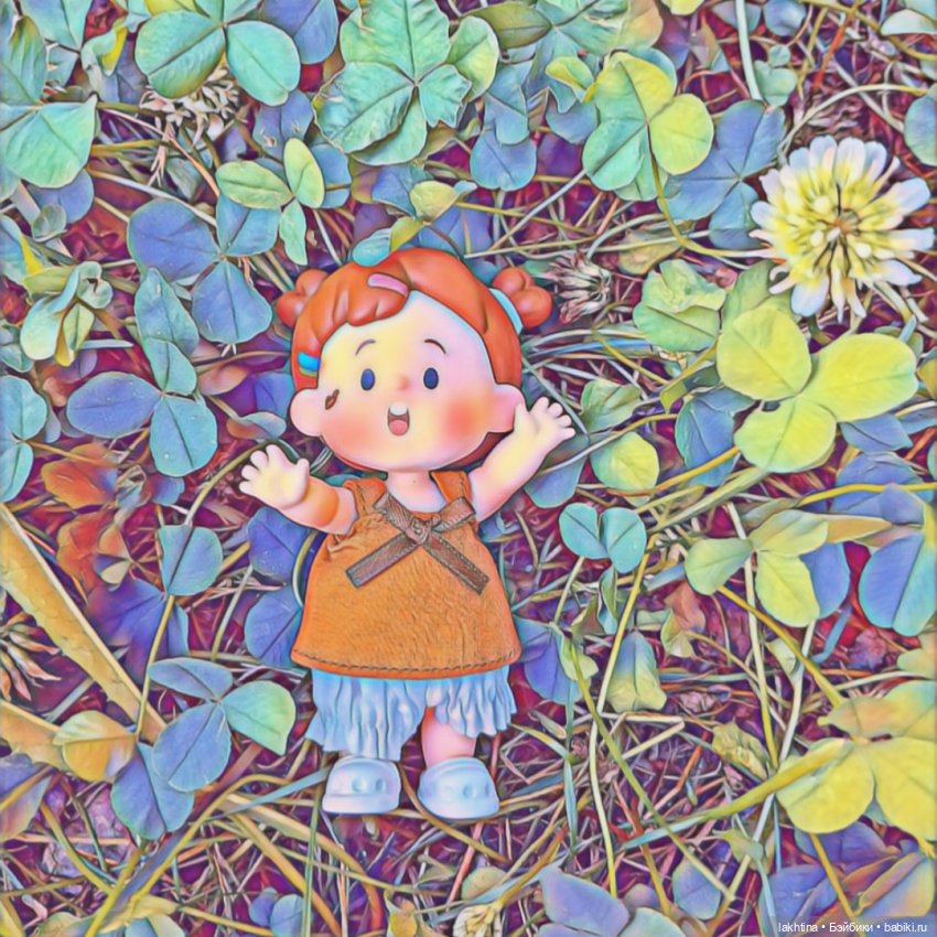 Мишка - девочка-мультик — Коллекционные фигурки и арт