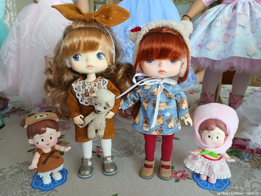 Мишка - девочка-мультик — Коллекционные фигурки и арт (фото 7)