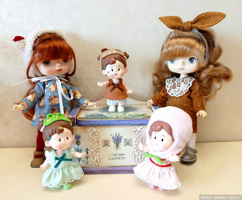 Мишка - девочка-мультик — Коллекционные фигурки и арт