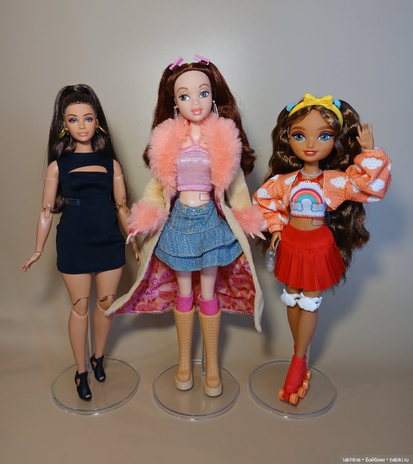 Обзор кукол Barbie dream besties. Часть первая Вечеринка на роликах