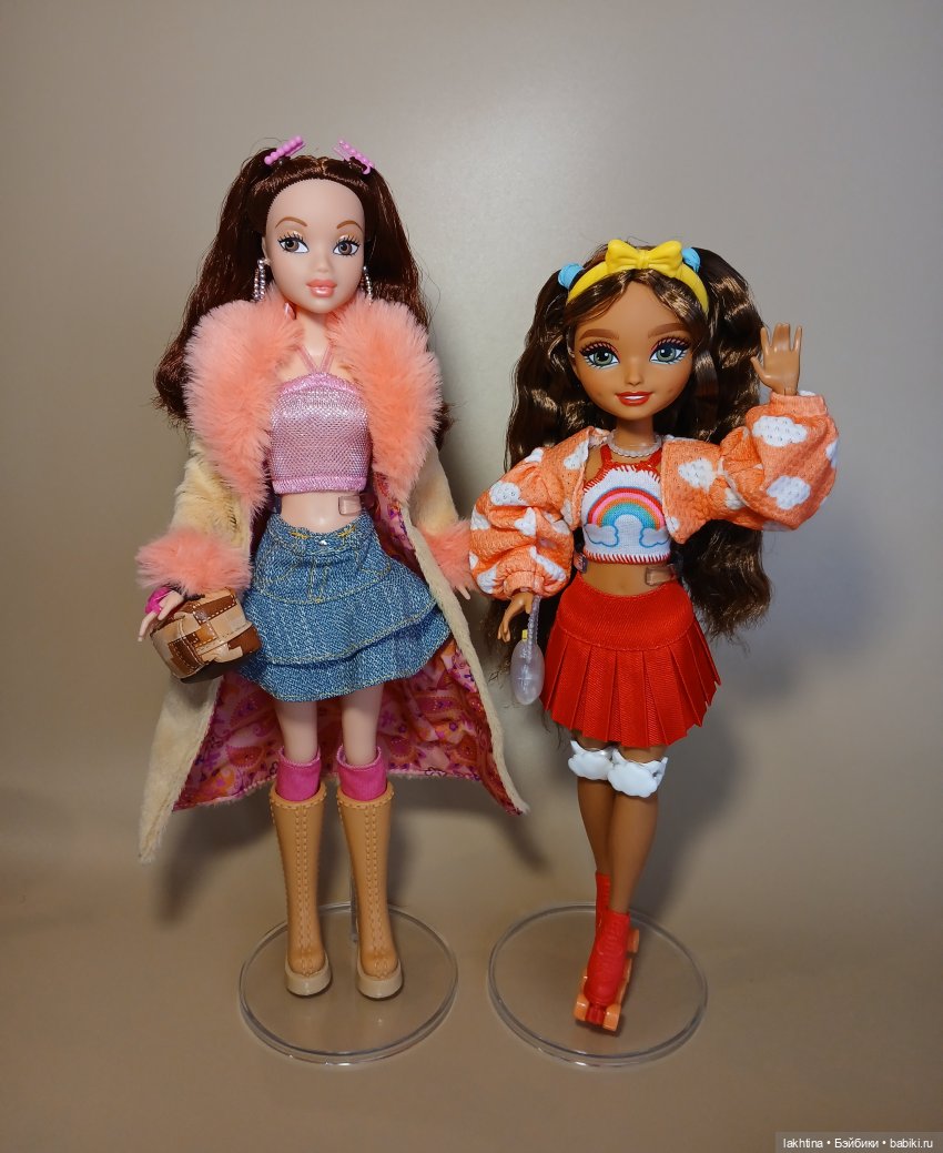 Обзор кукол Barbie dream besties. Часть первая Вечеринка на роликах