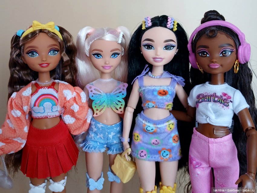 Обзор кукол Barbie dream besties. Часть первая Вечеринка на роликах